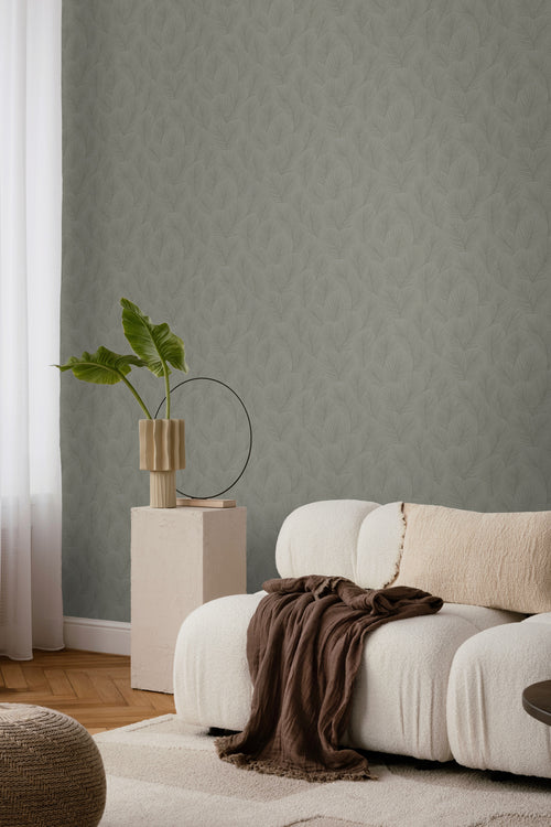 Borastapeter behang bladeren groen - 53 cm x 10.05 m - 661039 - vtwonen shop