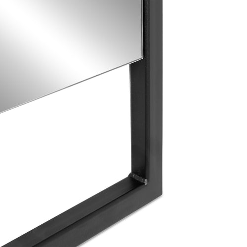 Spinder Design spiegel Luma L - Zwart