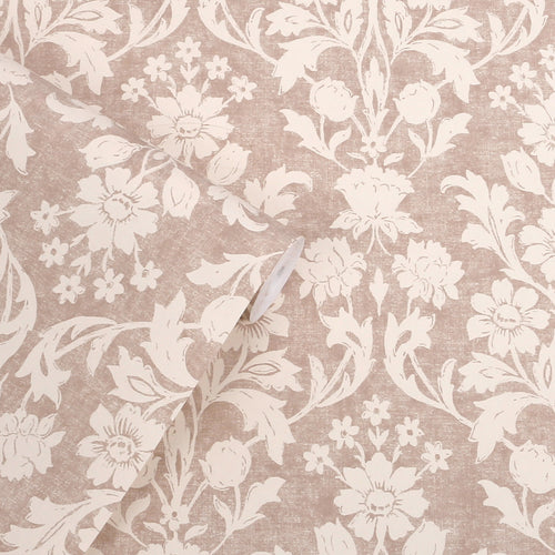Laura Ashley Vliesbehang - Semington Silhouette Plaster Pink