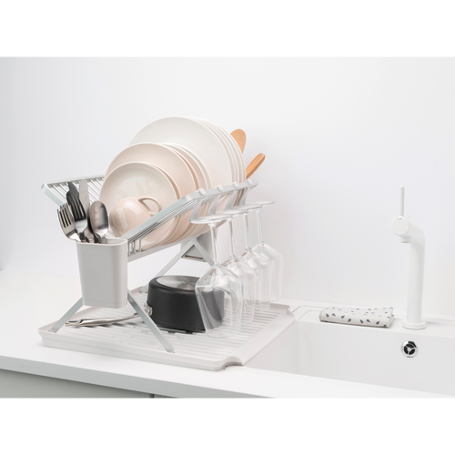 Brabantia SinkSide Inklapbaar afdruiprek, groot2 - Light Grey