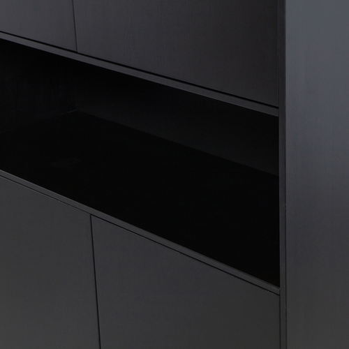 WOOOD opbergkast Finca - Zwart - 210x110x40 - vtwonen shop