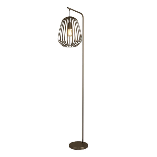 EGLO vloerlamp Espinal - e27 - h 170 cm - brons - staal - vtwonen shop