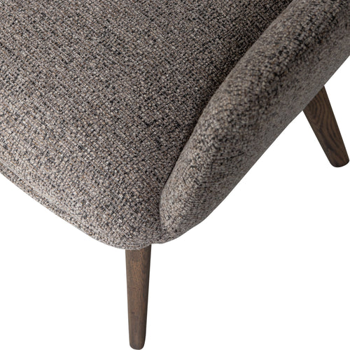 WOOOD eetkamerstoelen houten bruinen poot Murat - Taupe - Set van 2 - vtwonen shop