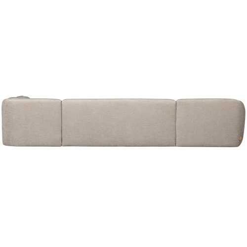 WOOOD bank rechts Polly - Polyester - Zand - 71x353x150/245 - vtwonen shop