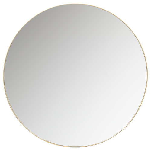 WOOOD spiegel Doutzen - Metaal - Goud - 80x80x5