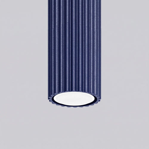 Sollux Lighting Plafondlamp KARBON 30 ultramarijn - 6,5x6,5x30cm