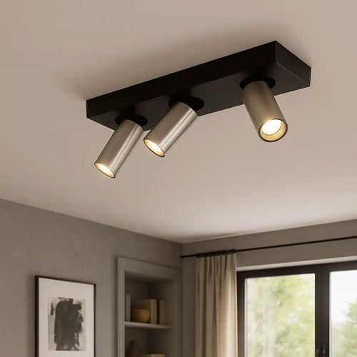 Highlight spot Eliano - 3 lichts - 36  x 12.5   cm - mat chroom - vtwonen shop