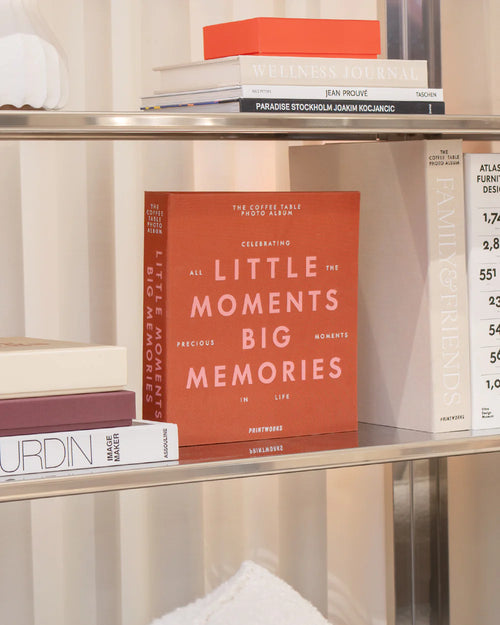 Printworks Fotoalbum - Little Moments Big Memories - Oranje