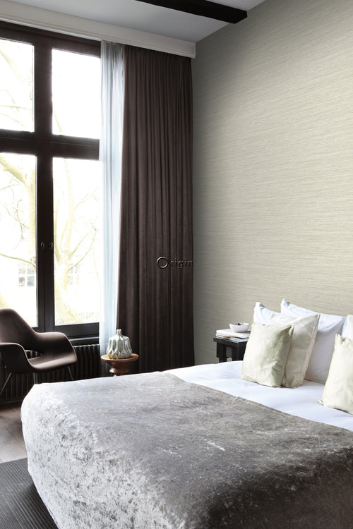 Origin Wallcoverings behang geweven structuur lichtbeige - 0,53 x 10,05 m - 347651 - vtwonen shop