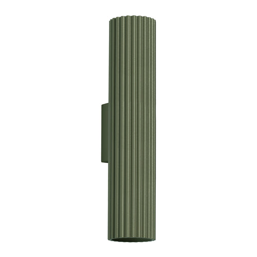 Sollux Lighting Wandlamp KARBON 30 olijfgroen - 6,5x8,5x30cm