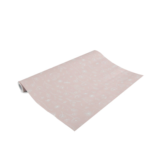 Little Dutch Wild Flowers Pink Behang Kinderkamer - Bloemen - 10mx53cm - Roze - vtwonen shop