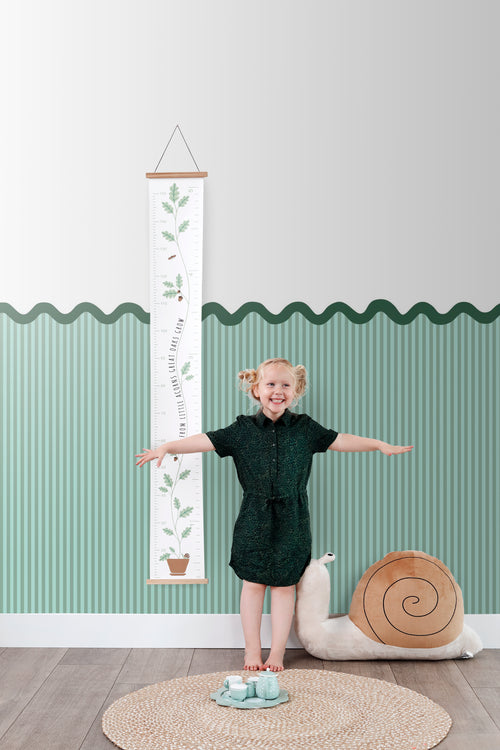 ESTAhome fotobehang lambrisering groen - 2.5 x 2.79 m - 159522 - vtwonen shop