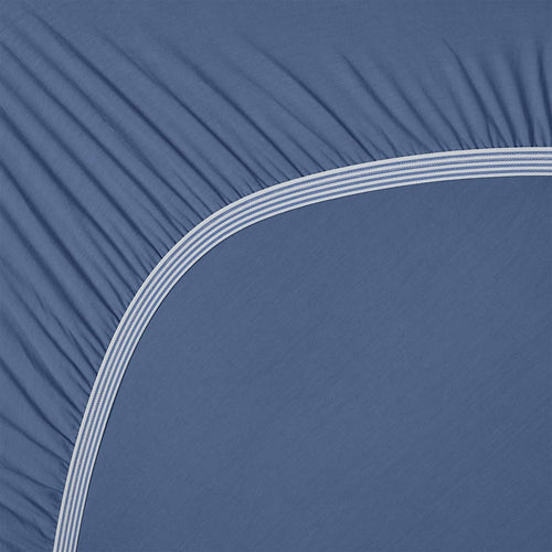 Pip Studio hoeslaken Royal Nights - 90x200 cm - blauw