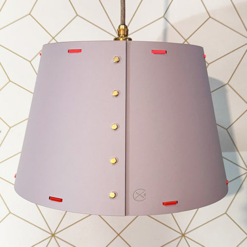 Fabricado Natuurlijk Hanglampie - Lila - diameter 34 cm x hoogte 26 cm - vtwonen shop