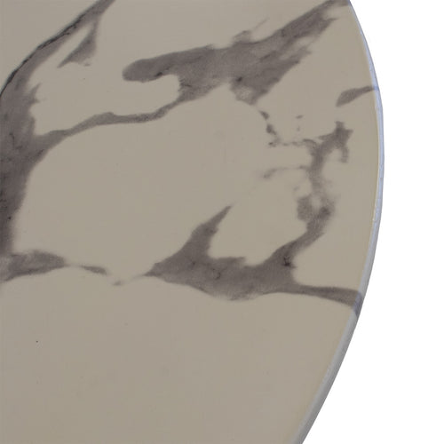 DÉJA Living Salontafel Flen Rond - Marmerlook - 90x90x35cm - vtwonen shop