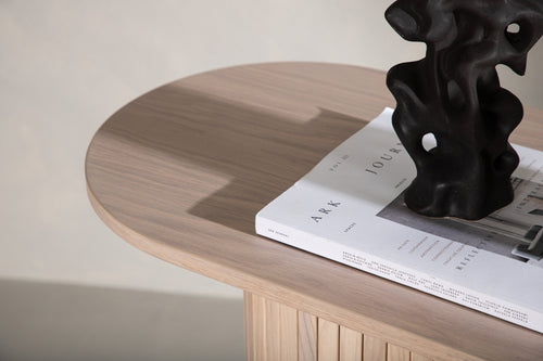 Rebellenclub Sidetable Pokka - 130 x 40 cm - Licht Eiken - vtwonen shop