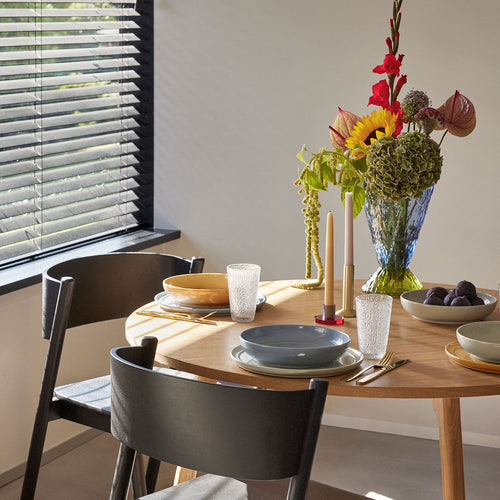 Hübsch soepbord Amare - steenpoeder - ø23xh5cm - vtwonen shop