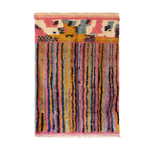 AFK Living vloerkleed Berber - handgemaakt - Wol - 140 x 200 cm