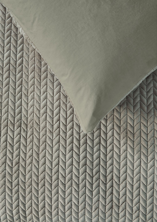 Rivièra Maison Dekbedovertrek Whisper Soft - 200 x 200/220 cm - Taupe