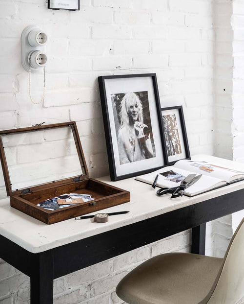 vtwonen Foto Opbergkist - Bruin - 33cm - vtwonen shop