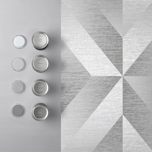 Graham & Brown Vliesbehang - Atelier Geo Slate - 10mx52cm