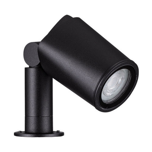Nova Luce SPY 19 cm buitensteker met zandkleurige zwarte GU10 fitting, 1x10W, IP65