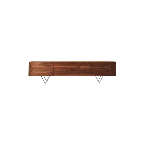 Tikamoon Massief palissander tv-meubel 175 cm - Bruin - vtwonen shop
