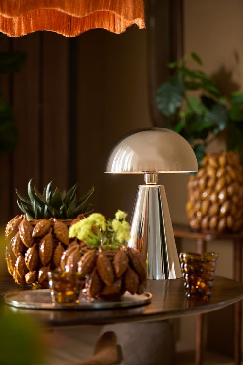 Light & Living tafellamp SURRINA - Ø26x41cm - blauw - vtwonen shop