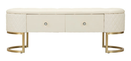Mauro Ferretti bank - 120x40x43 cm - crème