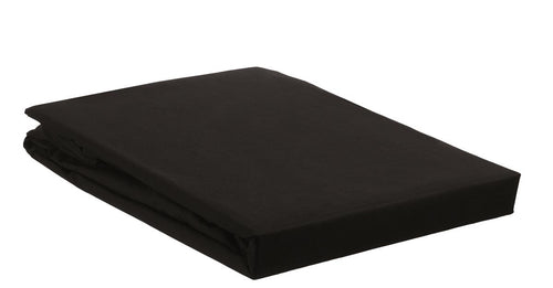 Beddinghouse - Percale-katoen - Split-topper - Hoeslaken - 180x210 cm - Zwart