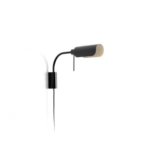 Faro Martinica Kleine leeswandlamp zwart 1x E27