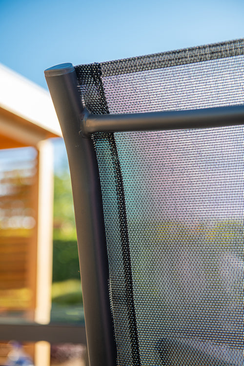 Garden Impressions Limone stoel 4 stuks + Felini tafel 160 cm – 5-delige aluminium tuinset