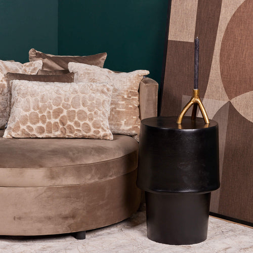 Starfurn  bijzettafel Kacy - zwart - 36x36x60cm - vtwonen shop