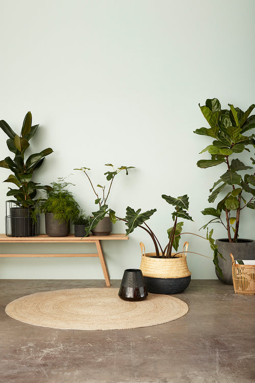 Hübsch vloerkleed Sage - jute - ø150cm