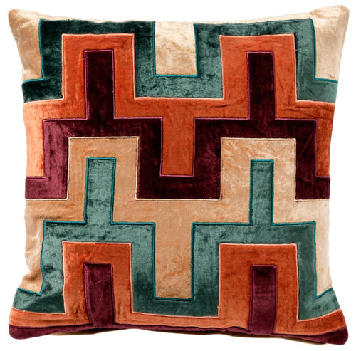 Hoii sierkussen Bellona - 45x45 cm - Semolina - Multicolor - vtwonen shop