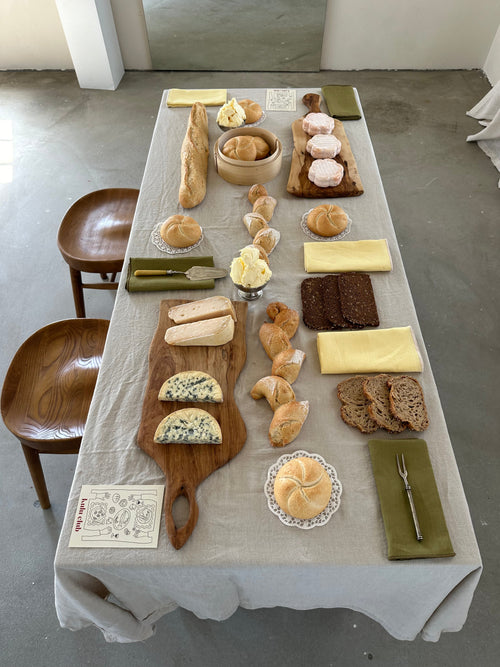 Kulu Club servetten - 100% linnen - botergeel - set van 2 - vtwonen shop