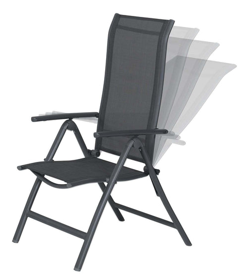 Limone verstelbare fauteuil - carbon black - antraciet - vtwonen shop