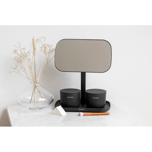 Brabantia Opbergbakjes - set van 3 - dark grey - vtwonen shop