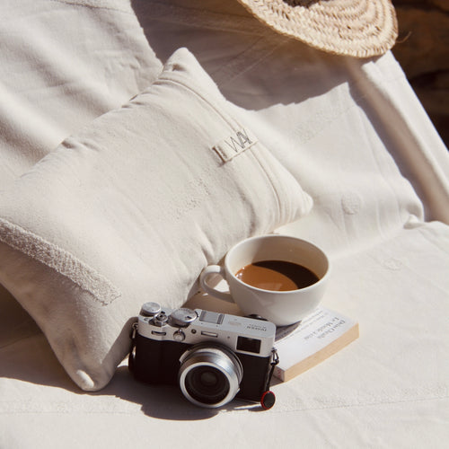 WAY strandkussen - 40 x 25 cm - Shell