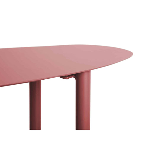 Leitmotiv side table Riqueza - rood - 90x28x72.5cm