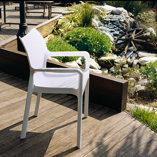 Garden Impressions tuinstoel Diva wit - set van 4 - vtwonen shop