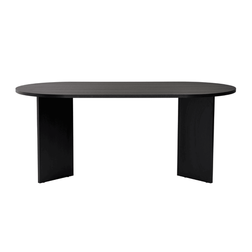 Calicosy - Eettafel met afgeronde randen SABLE - 89,5x180x75 cm