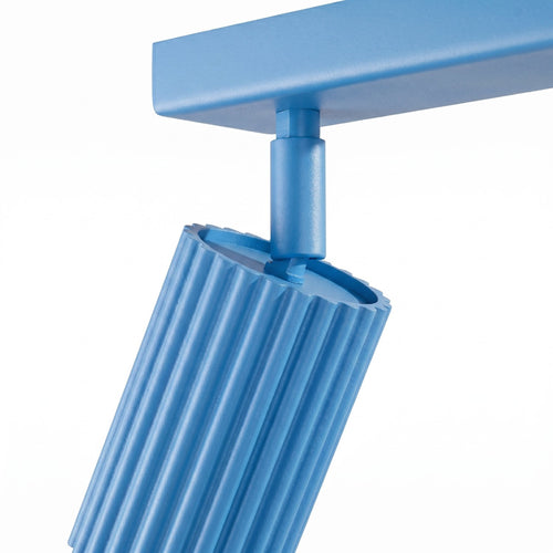 Sollux Lighting Plafondlamp KARBON 2 lichtblauw - 30x6,5x16,5cm