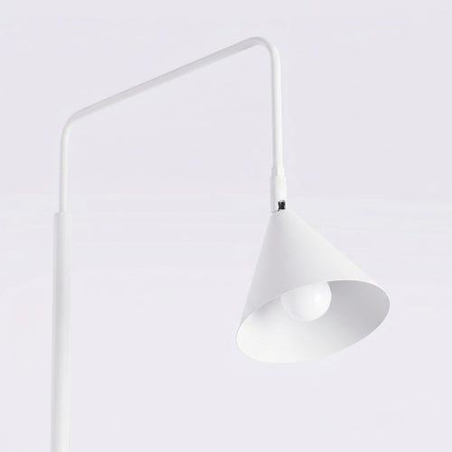 Sollux Lighting Vloerlamp NOX wit - 30x30x165cm