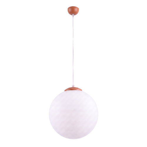 Sollux Lighting Hanglamp UGO 40 rode oker - 40x40x130cm