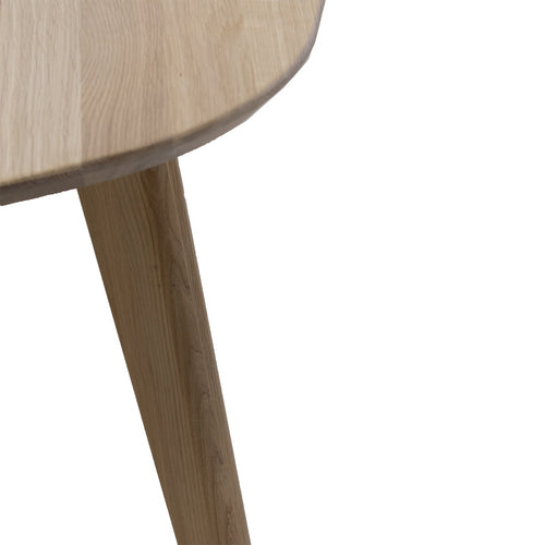 DÉJA Living Eettafel Maeve - Deens Ovaal - Naturel - Eikenhout - 240cm - vtwonen shop