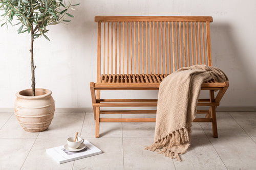 Rebellenclub Tuinbank Olea - 100 x 62 cm - Naturel HoutÊ - vtwonen shop