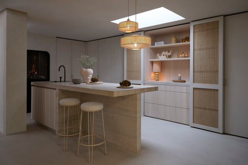 Light & Living zitmeubel Alice - wit - 41x41x73 cm