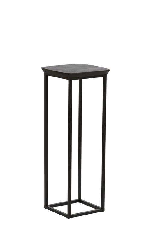 Light & Living zuil QUENZA - Ø35x100cm - zwart - Set van 2