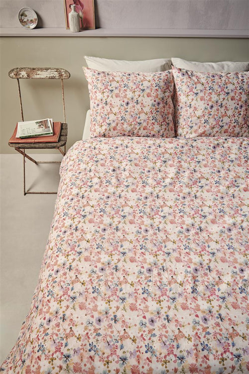 Ariadne at Home dekbedovertrek Lots of flowers - 240x200/220 cm - multi - vtwonen shop
